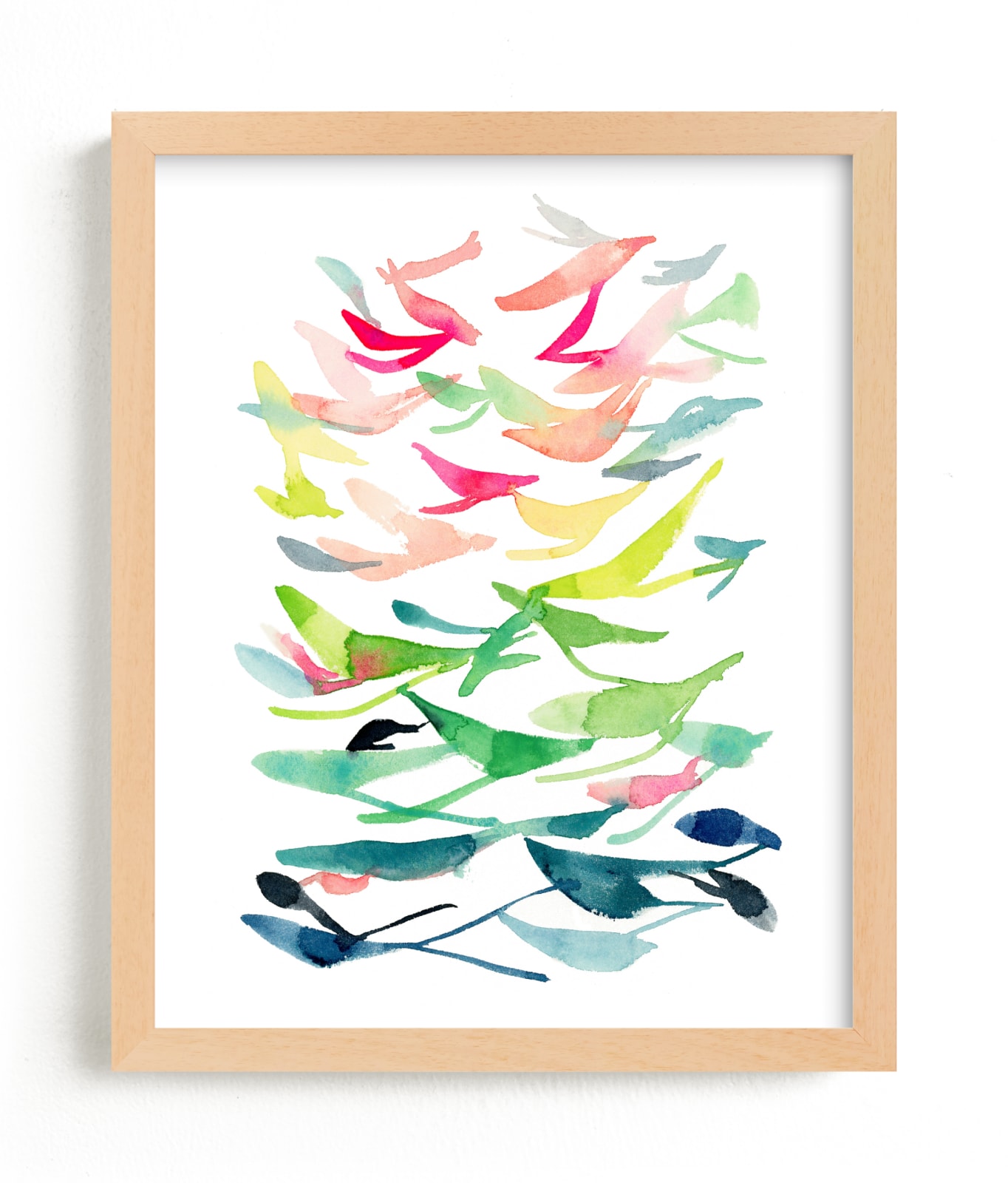 "Spring is in the Air" - Limited Edition Art Print by Jean Choe Art and Design in beautiful frame options and a variety of sizes.
