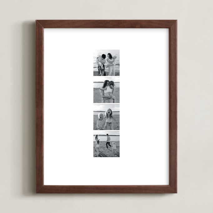 "Photo Strip: Framed Photo " - Framed Photo in White by Minted - Framed