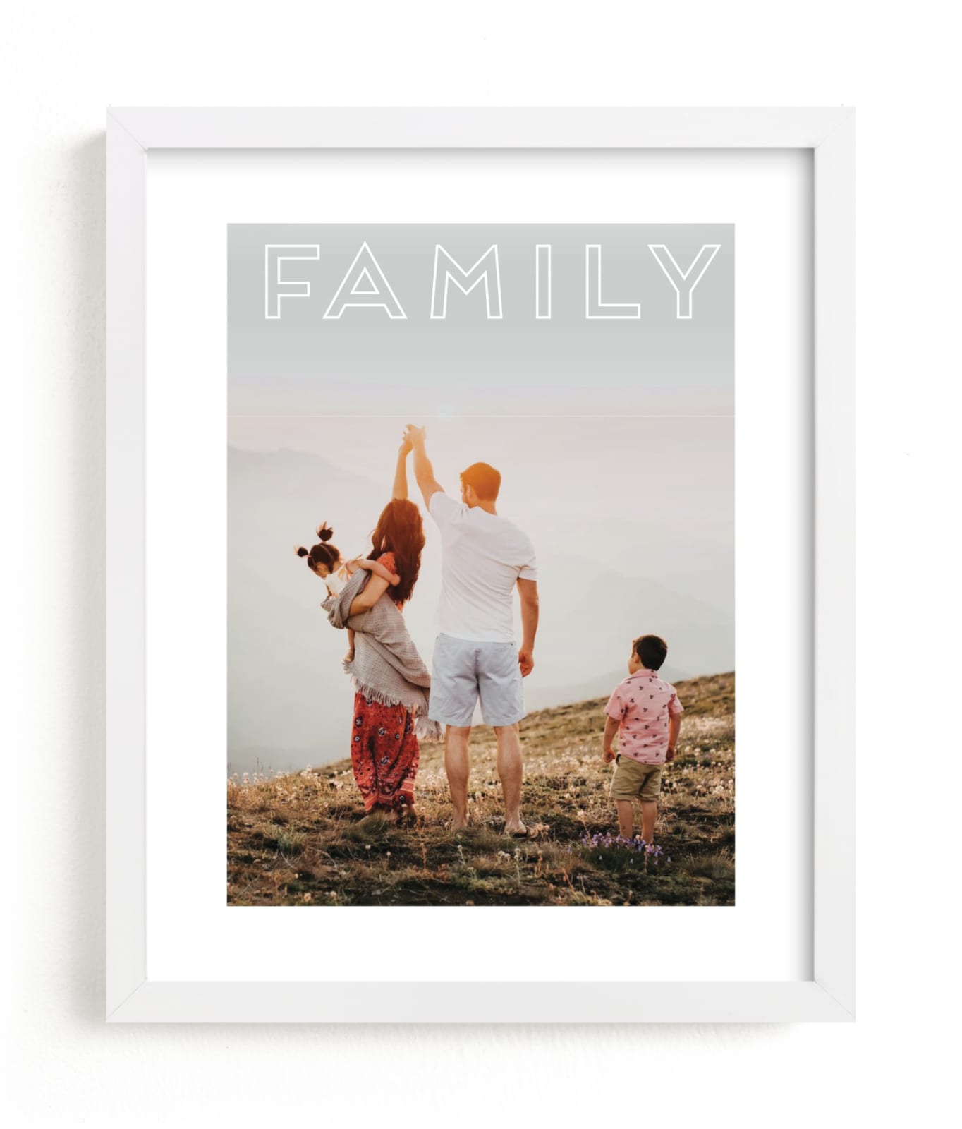 Family above all Photo Art by Johanna Phillips Huuva Minted