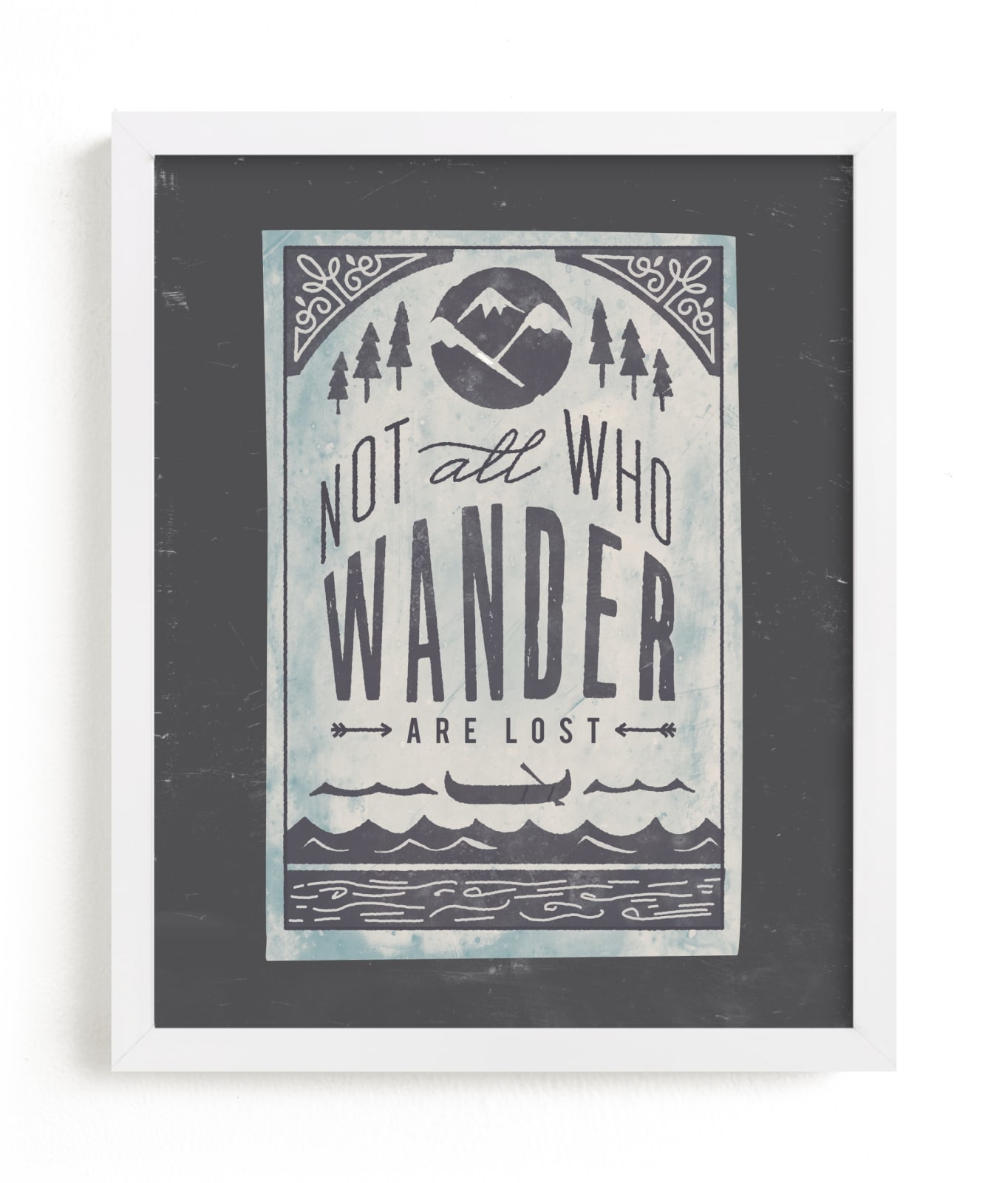 "Wander" - Limited Edition Art Print by Lori Wemple in beautiful frame options and a variety of sizes.