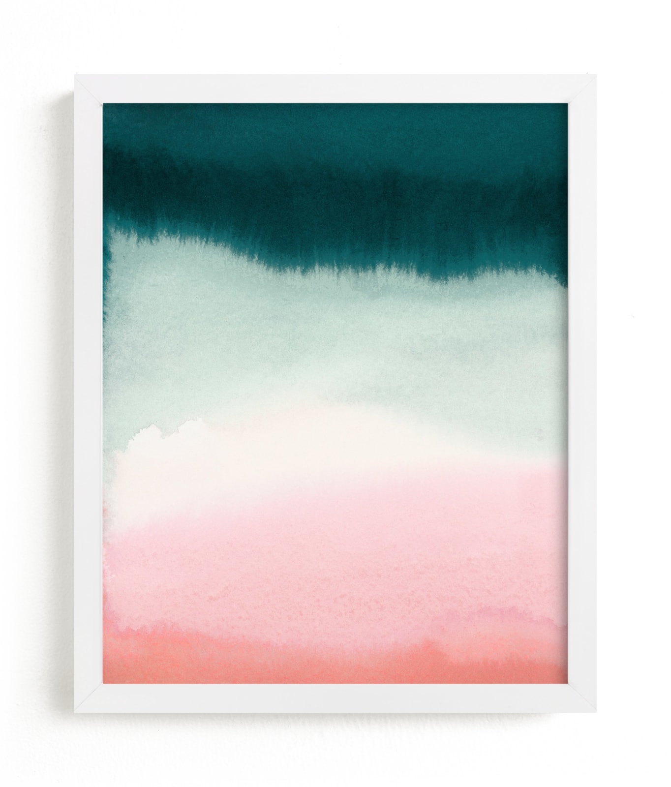"Pink Tide" - Limited Edition Art Print by A Real Peach Studio in beautiful frame options and a variety of sizes.