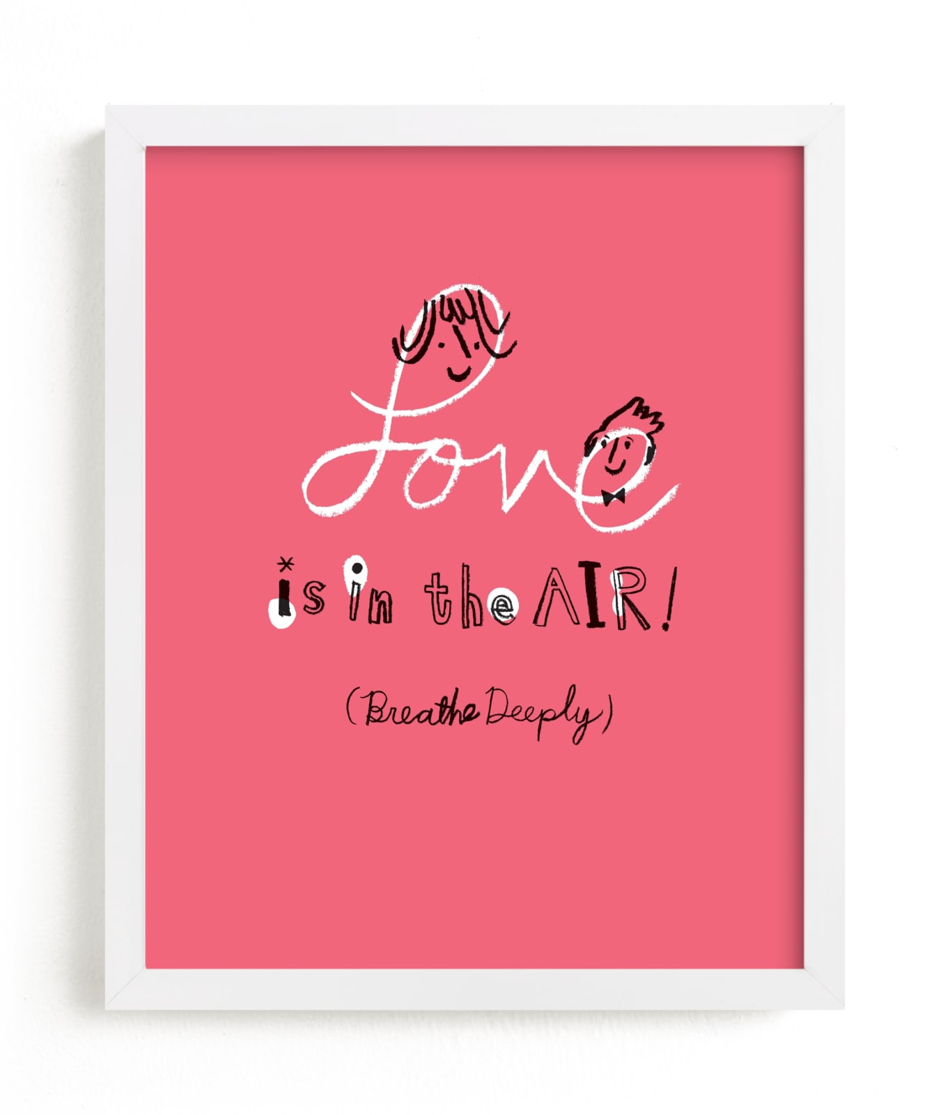 "Love is in the Air!" - Limited Edition Art Print by ERAY in beautiful frame options and a variety of sizes.
