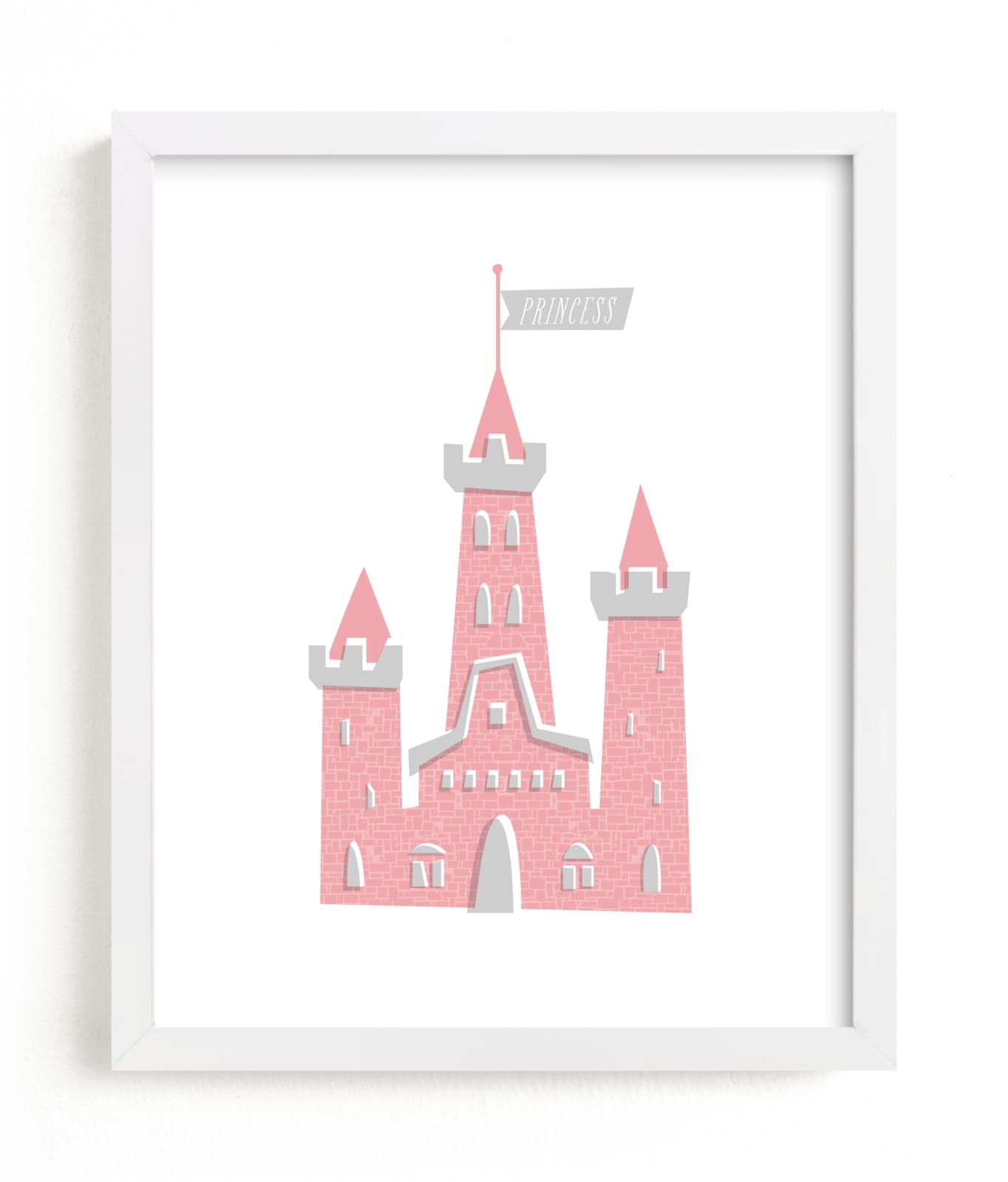 "Fairy Princess" - Art Print by Three Kisses Studio in beautiful frame options and a variety of sizes.