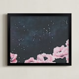 "Awakening" - Art Print in Blush by Emily Magone - Framed