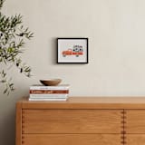"Heavy Load" - Personalized Art Print in Tangerine by Karidy Walker - In a Room