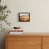 "River Warmth" - Art Print in Golden by Erin Niehenke - In a Room