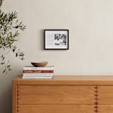 "Minimalist Obituary Print" - Custom Print in White by Jennifer Postorino - In a Room