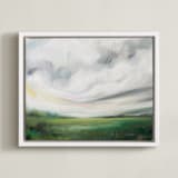 "Mornings Away" - Art Print in Mornings Away by Emily Jeffords - Framed Canvas