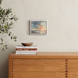"Take Off Your Cloud, Stay A While" - Art Print in Blush by Khara Ledonne - In a Room