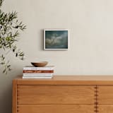 "A Slight Chance" - Art Print in Turquoise by Kelly Money - In a Room