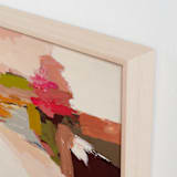 "Night Ride" - Art Print in Pink by Caryn Owen - Frame Close-up