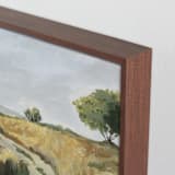 "Nature's Beauty" - Art Print in Moss Green by Lucrecia Caporale - Frame Close-up