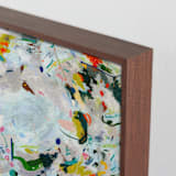 "Confetti Chaos 2" - Art Print in Periwinkle Confetti by Allison Orszak - Frame Close-up