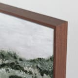 "Reverie" - Art Print in Moss by Maja Cunningham - Frame Close-up