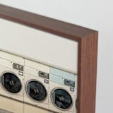 "at the laundromat" - Art Print in isabelline by Maja Cunningham - Frame Close-up