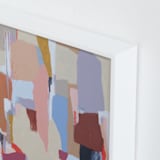 "Everything changes" - Art Print in gold orange by FERNANDA MARTINEZ - Frame Close-up