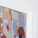 "Everything changes" - Art Print in gold orange by FERNANDA MARTINEZ - Frame Close-up