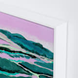 "Seven Sisters" - Art Print in Ocean by Tishya Oedit - Frame Close-up