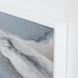 "Muse" - Art Print in Soft Blue by Julia Contacessi - Frame Close-up