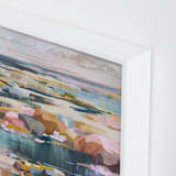"Stand Still" - Art Print in Sandy Beach by Jess Franks - Frame Close-up