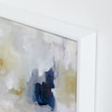 "By Chance" - Art Print in Cloud by Nicoletta Savod - Frame Close-up