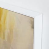 "In Gold" - Art Print in gold lavendar by Nell Waters Bernegger - Frame Close-up