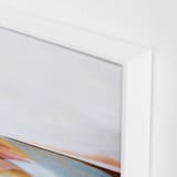 "Tidal Flats" - Art Print in Rust by Mya Bessette - Frame Close-up