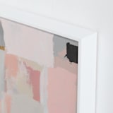 "atmospheric" - Art Print in Apricot by Amy Gray - Frame Close-up