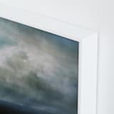 "Earthly Days" - Art Print in Cloud Grey by Brian Sostrom - Frame Close-up