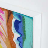 "Lush Luck" - Art Print in Vivid by Khara Ledonne - Frame Close-up