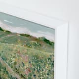 "Find Your Way" - Art Print in Meadow by Lindsay Megahed - Frame Close-up