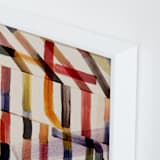 "pipes I" - Art Print in Rust by Sumak Studio - Frame Close-up