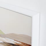 "Reposeful Scenery" - Art Print in Sand Beige by Shina Choi - Frame Close-up