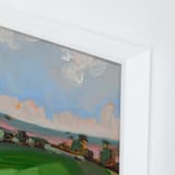 "Infuse" - Art Print in Soft Pink by Molly Mansfield - Frame Close-up