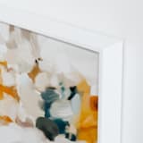 "Alongside" - Art Print in Navy Blue by Parima Studio - Frame Close-up