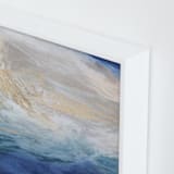 "Escaping Elba" - Art Print in Sea by Julia Contacessi - Frame Close-up