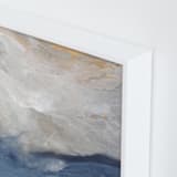 "Tangled Blue" - Art Print in Blue by Julia Contacessi - Frame Close-up