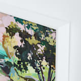 "Dappled Light" - Art Print in Pinky Peach by Jess Franks - Frame Close-up