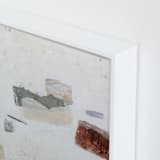 "Seasons Echo" - Art Print in Rusted by Jennifer Daily - Frame Close-up