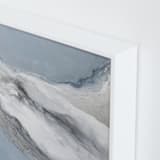 "Muse" - Art Print in Soft Blue by Julia Contacessi - Frame Close-up