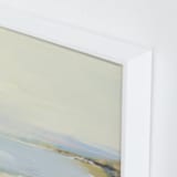 "arrival" - Art Print in Lemon by Eric Ransom - Frame Close-up