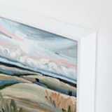 "Autumn Grasses" - Art Print in Golden Grasses by Molly Mansfield - Frame Close-up