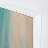 "Serenity" - Art Print in Powder Blue by Artsy Canvas Girl Designs - Frame Close-up