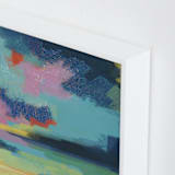 "IndianSummer" - Art Print in Sky Blue by AlisonJerry - Frame Close-up
