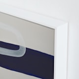 "Pods II" - Art Print in Midnight by Amy Gray - Frame Close-up