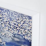 "Billow" - Art Print in Sodalite Blue by Denise Wong - Frame Close-up