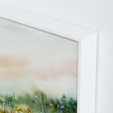 "MeadowLand" - Art Print in Field by Lindsay Megahed - Frame Close-up