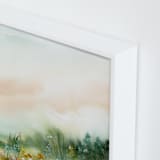 "MeadowLand" - Art Print in Field by Lindsay Megahed - Frame Close-up