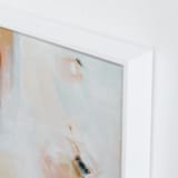 "Coast 2" - Art Print in Coast Blue by AlisonJerry - Frame Close-up