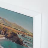 "The Wild Sonoma Coast" - Art Print in Pacific Blue by Amanda Phelps - Frame Close-up